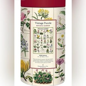 Cavallini Papers & Co. Botanic Garden 1,000 Piece Puzzle